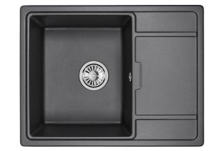 Мойка кухонная Granula 6503, ЧЁРНЫЙ